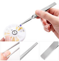 Tijeras De Uñas Multifuncionales De Acero Inoxidable Herramientas De Manicura Con Pinzas Para Modelar Uñas Y Corte De Uñas - details 7