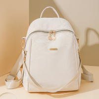 Nueva Mochipa de Tela Oxford with Textura de moda informal, mochila versátil y encilla para Exterior, Bolso de viaje para Mujer - details 9