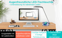 Lámpara Escritorio LED, Flexo de Escritorio (Cuidado Ocular, Puerto USB, 5 Modos,10 Niveles de Brillo,Temporizador de 30/60min, Función de Memoria) - details 8