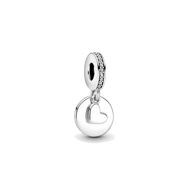 Charm Pandora Colgante Disco de Corazón 799212C01 5700302900422 - 1