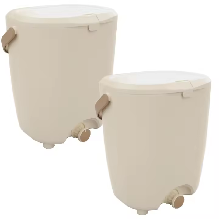Compostador de Cocina Bokashi Pure 2 x 15 L - 1