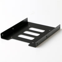 Soporte De Disco Duro Metálico Para PC Adaptador De Montaje De 2.5 Pulgadas a 3.5 Pulgadas Caja De Enclosure Para SSD Y HDD Material De Hierro Peso 68g - details 9