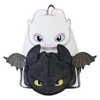 LOUNGEFLY MOCHILA Furia Nocturna Diurna Desdentao Como Entrenar a tu dragón mujer Desdentao Toothless  How to train to your dragon Backpack - details 0
