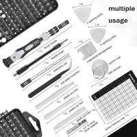 Juego De Destornilladores Multifuncional 122 En 1 / 138 En 1 Precisión Magnética Para Manillar Reparación De Móviles Herramientas Manuales - details 7