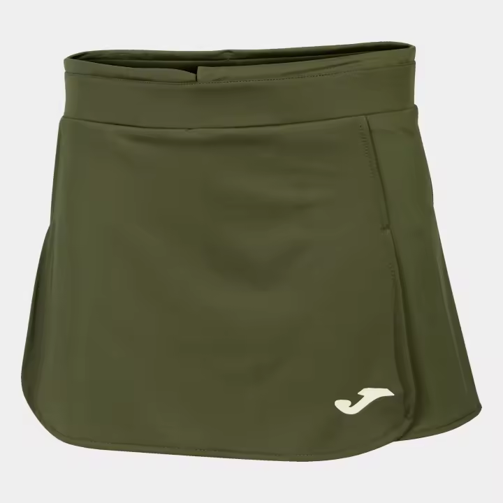 Falda Pantalón Tenis y Padel Mujer Joma Open II 900759 Caqui 474 Elástica - 1