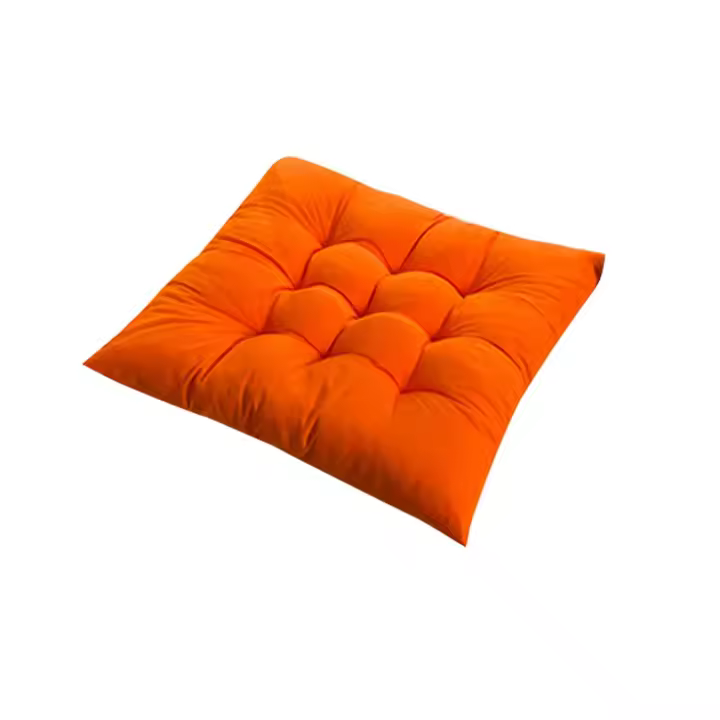 Cojín Grueso Y Colorido Para Silla Jardín Textil Nuevo Para El Hogar Colgante Para Oficina Comedor Cocina Estilo Sólido Material Poliéster Relleno De Algodón - 1