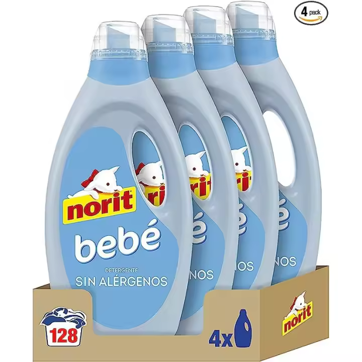 NORIT Bebé - Pack de 4 Unidades de 1125 Mililitros - 1