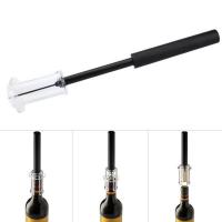 Aguja De Abrazadera Para Botella De Vino Con Bombín Herramienta De Apertura De Botellas De Cava Fácil Y Rápida Para Cocina Y Hogar - details 3