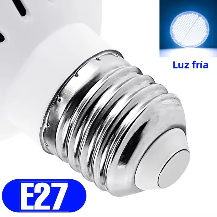 Bombilla LED E27 Spot 220V 30W 50W 80W Luz Blanca Cálida Bombilla De Techo Para Hogar Sala De Estar Dormitorio - 1