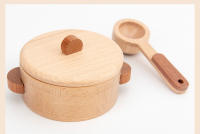 Juguetes De Madera Naturales Frutas Y Verduras Simulación De Cocina Juego De Casa De Juguetes Educativos Para Niños Regalo De Cumpleaños - details 2
