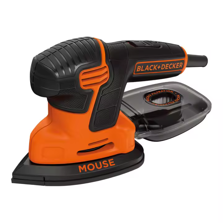 Lijadora de detalle mouse® 120w ka2000-qs black+decker - 1
