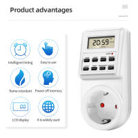 Interruptor De Tiempo Digital TM03 Salida Electrónica Para Cocina Con Programación De Ciclo De 12/24 Horas Ajustable Por Tiempo - details 2