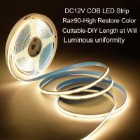 Tira De Luz LED COB 12V 5M/Rol 320LEDs/M Alta Densidad Ra90 Flexible Blanco Cálido Naturaleza Para Decoración De Cocina Y Habitaciones - details 0