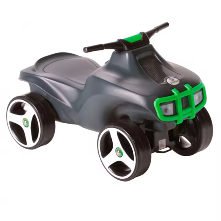 Correpasillos Prosperplast Quad Crazee Gris Oscuro para Niños de 12 Meses con Volante y Asiento Ergonómico - 1