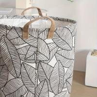 Cesta de almacenamiento plegable para ropa y juguetes con asas, diseño moderno, 5 colores, 2 tamaños, organizador para dormitorio y salón. MEJORADA DC009 - details 2