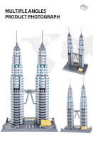 Bloques De Construcción De La Torre Petronas De Kuala Lumpur Juguetes De Bloques De Construcción Para Niños Regalo Para Adultos Compatible Con Lego ABS Sin Batería - details 2