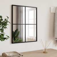vidaXL Espejo de Pared Rectangular Decoración Colgante para Salón Hierro Negro Dimensiones 30 x 40 cm,  30 x 60 cm,  30 x 80 cm y mas - details 3