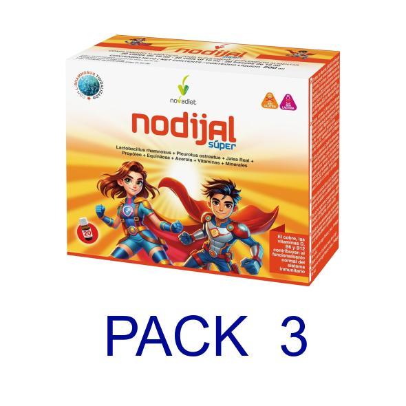Novadiet Pack 3 Nodijal Super - 20 Viales