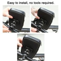 Soporte Impermeable Para Teléfono Móvil En Bicicleta Y Motocicleta Funda Para Manillar De Bicicleta Compatible Con iPhone 15 14 pro Max Samsung Soporte De Teléfono Móvil Para Bicicleta - details 8