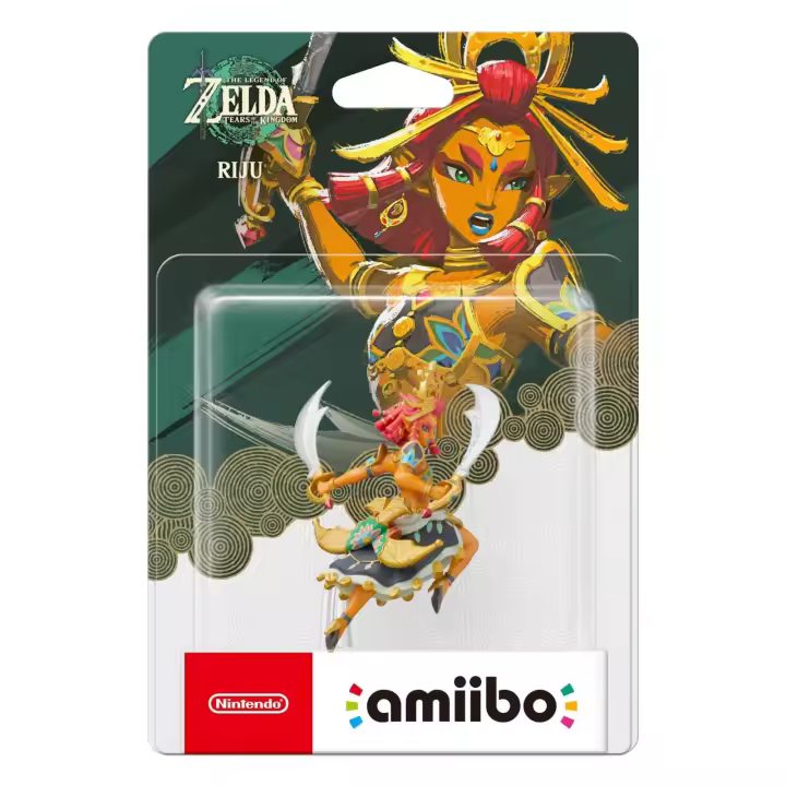 Figura Amiibo Riju Coleccion Zelda - 1