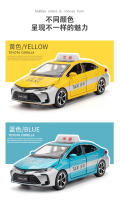 Toyota Corolla Taxi De 1:32 En Aleación De Metal Vehículo Diecast Con Sonido Y Luz Coche Retroductor Para Niños Regalos A633 - details 3