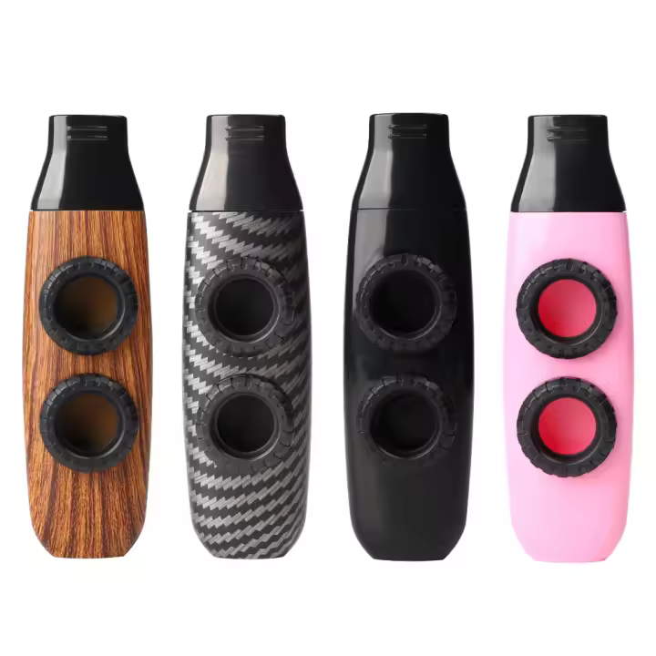 Kazoo Pequeño Instrumento Musical Portátil Con Dos Agujeros Absorbente De Polímeros Kazoo Profesional Para Niños Y Adultos Principiantes - 1
