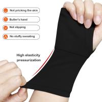 Par de muñequeras de compresión transpirables para artritis y alivio del dolor articular. Muñequera unisex que absorbe la humedad para túnel carpiano, gimnasio, deportes y oficina. Ajuste cómodo y ajustable para hombres y mujeres. - details 0
