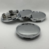 Juego De 4 Cubiertas De Eje Para Coche 62mm Negro Y Plateado ABS Protección Contra Polvo Accesorios De Modificación De Automóviles - details 6