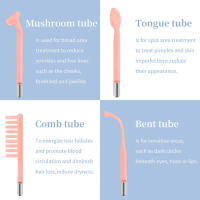 Wand Móvil De Terapia De Piel De Alta Frecuencia Para Masaje De Acné Rejuvenecimiento De Piel Acondicionamiento De Arrugas Herramienta De Tratamiento De Piel - details 3
