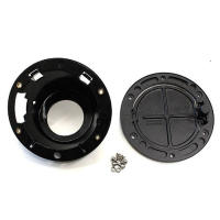 Cubierta De Tanque De Combustible Negro Pulido De Acero Para Jeep Wrangler JK JKU Sin Limites Rubicon Sahara Con Tapa De Tanque Y Accesorios - details 3