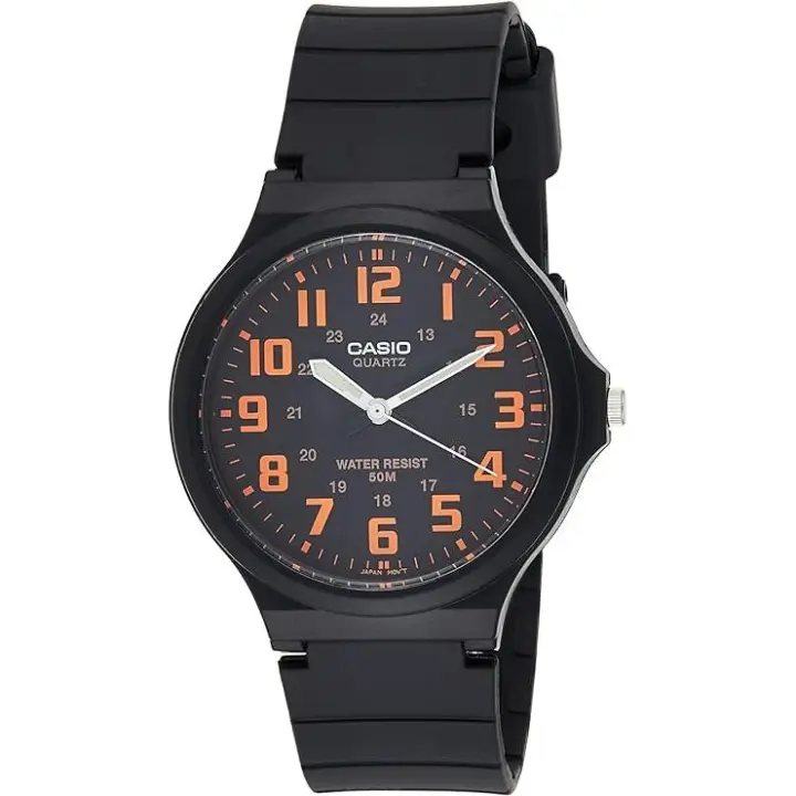 Casio Reloj multifunción para Unisex-Adulto de Cuarzo japonés con Correa en Resina MW-240-4B - 1
