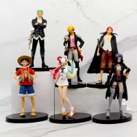 Figura De Anime OnePiece Palgantong Nami Uta Luffy Zoro Sanji Robin Shanks Regalo Para Niños Modelo De PVC Para Coleccionistas - details 0