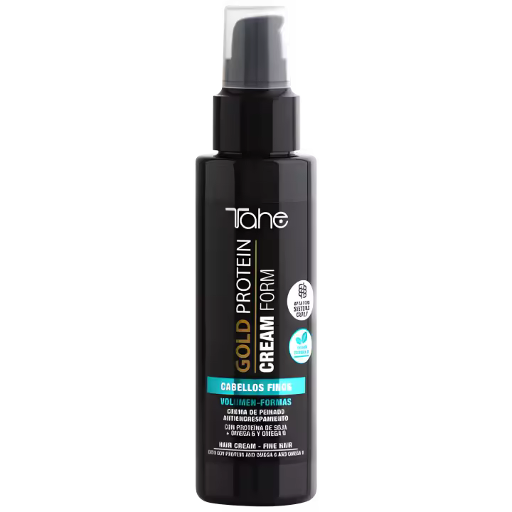 Tahe - Crema de peinado cabellos finos Gold Protein - 1