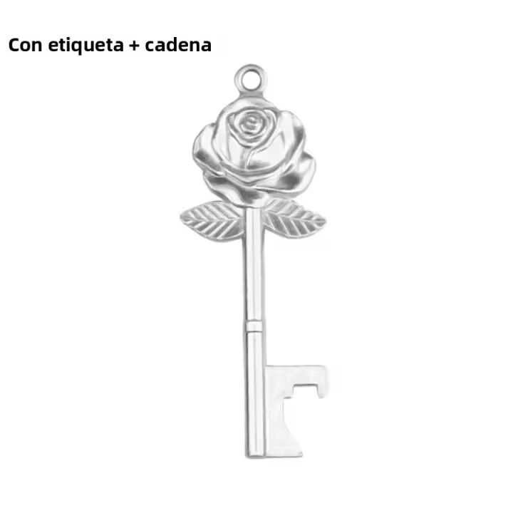 Abrepuertas De Rosas Metálicas Para Bodas Y Showers Con Tarjeta De Agradecimiento Multiusos Para Casa Y Cocina Duraderos Y Reutilizables - 1
