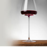 Vaso De Vino Tinto Ultra-Fino De Cristal Hecho a Mano 260-650ML Capacidad Gran Abdomen Para Prueba De Vino Bordeado De Burdeos Y Burgundy - details 2