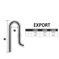 Accesorio De Filtro Para Acuario Tubo De Acero Inoxidable De Expansión Anti Pez Y Camarón Entrada Y Salida Componente De Filtro De Tanque De Acuario - details 7