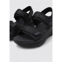 Skechers D'LUX WALKER Sandalias Planas Mujer Negro - details 1