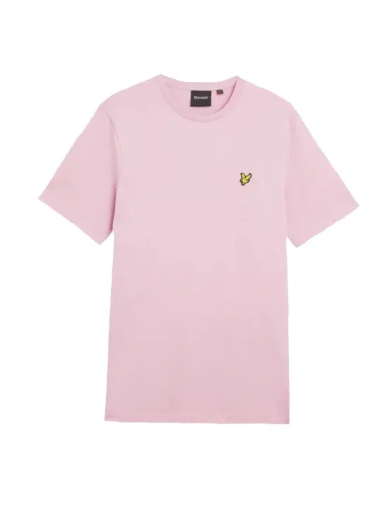 Camiseta Lyle & Scott Plain Hombre Rosa - 1