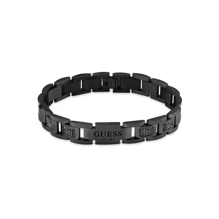 Pulsera Hombre Frontiers De Acero Negro - 1