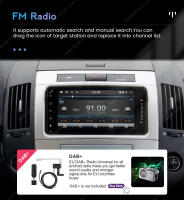 Navifly Android 13 Radio De Coche Multimedia WiFi Carplay+Auto Compatible Con Toyota General Motors Corolla Camry Prado Rav4 ROM 32G RAM 2G Display 7'' - details 14