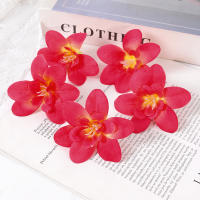 10Pcs Flores Artificiales 5CM Para Decoración De Hogar Fiesta Boda Jardín Accesorios Para Coronelas Y Manualidades - details 18