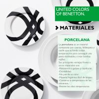 BENETTON Set de Vajilla de Porcelana Estampada Negra - 18 Piezas - details 10