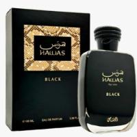 Perfume árabe de hombre Hawas Black for him  Rasasi 100ml,Fragancia exclusiva ,duradera, oriental, Perfume amaderado, cítrico NOVEDAD - details 0