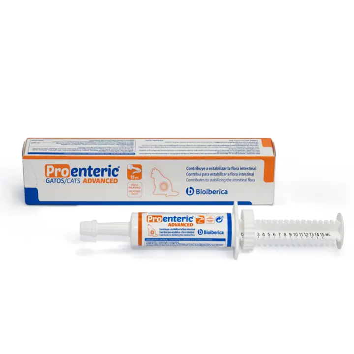 Proenteric Advanced 15 ml suplemento probiótico para gatos BIOIBERICA - 1
