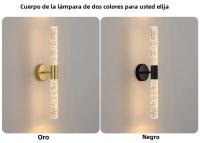 Lámpara De Pared LED Moderna Con Cristal Para Dormitorio Y Sala De Estar Iluminación Interior De Pasillo Y Aisles Estilo Nórdico - details 4