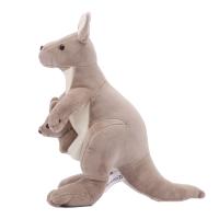 Muñeco De Peluche Kangaroo Con Madre Y Bebé Juguetes Creativos Para Regalar En Cumpleaños Relleno De Algodón PP Adecuado Para Niños De 3 a 12 Años - details 5