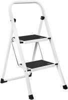 Escalera T-Lovendo Plegable 2 Peldaños Antideslizante Color Blanco - details 0