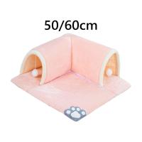 Túnel Para Gatos Plegable Juguete Interactivo Con Bola De Juego Divertido Para Entretenimiento En Casa Tentón Para Gatos Jovenes Y Adultos - details 1
