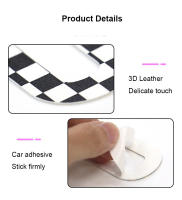 2pcs Pegatinas De Protección Para Manija De Asiento Trasero De Coche En Cuero Para Mini Electric Cooper E SE J01 EV 2024 2025 Accesorios - details 5