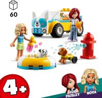 LEGO - Friends Peluquería Canina Móvil con Coche y Animales - Juego de Naturaleza - Producto Oficial - Edad recomendada mayores de 4 años. - details 0